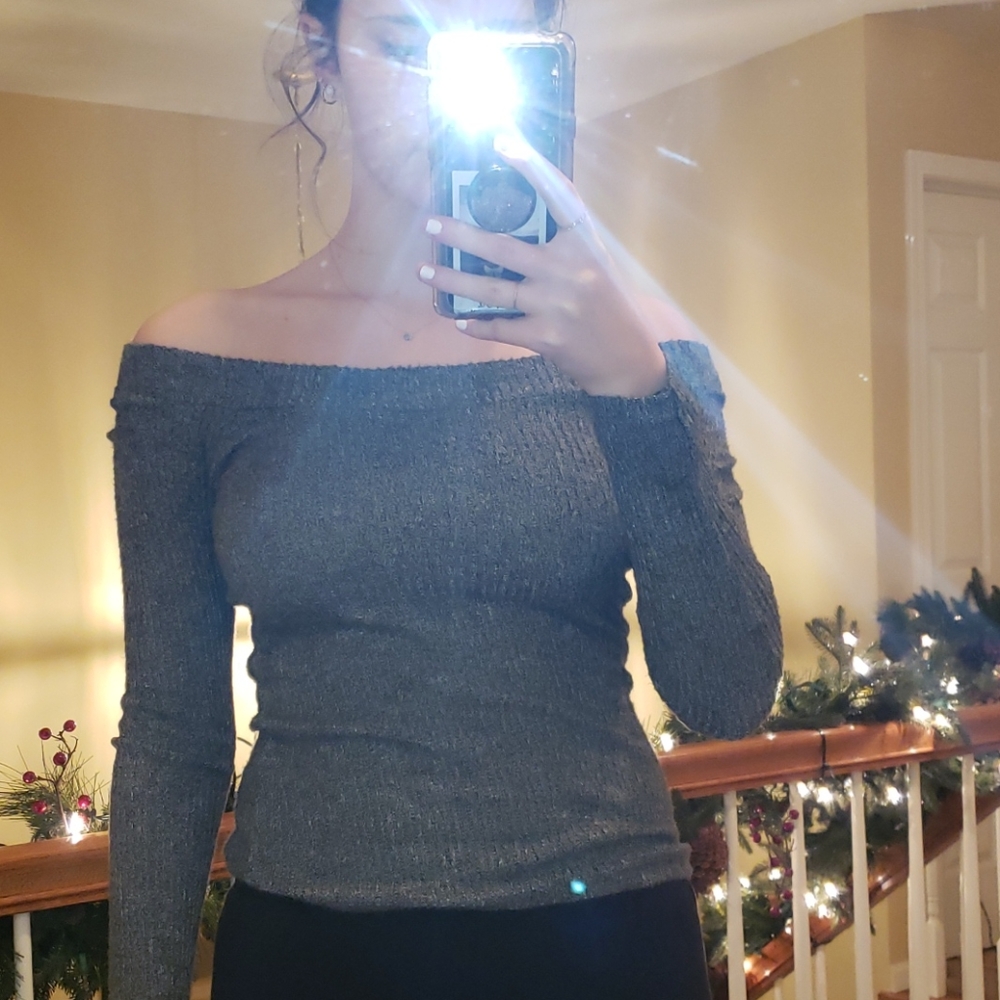 Off the Shoulder Sweater
